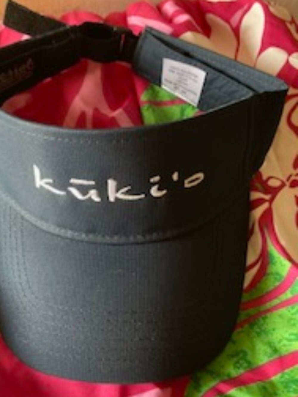 KUKIO HAWAII PRIVATE BEACH & GOLF CLUB VISOR HAT BIG ISLAND EXCLUSIVE RESORT XLT - Picture 3 of 6